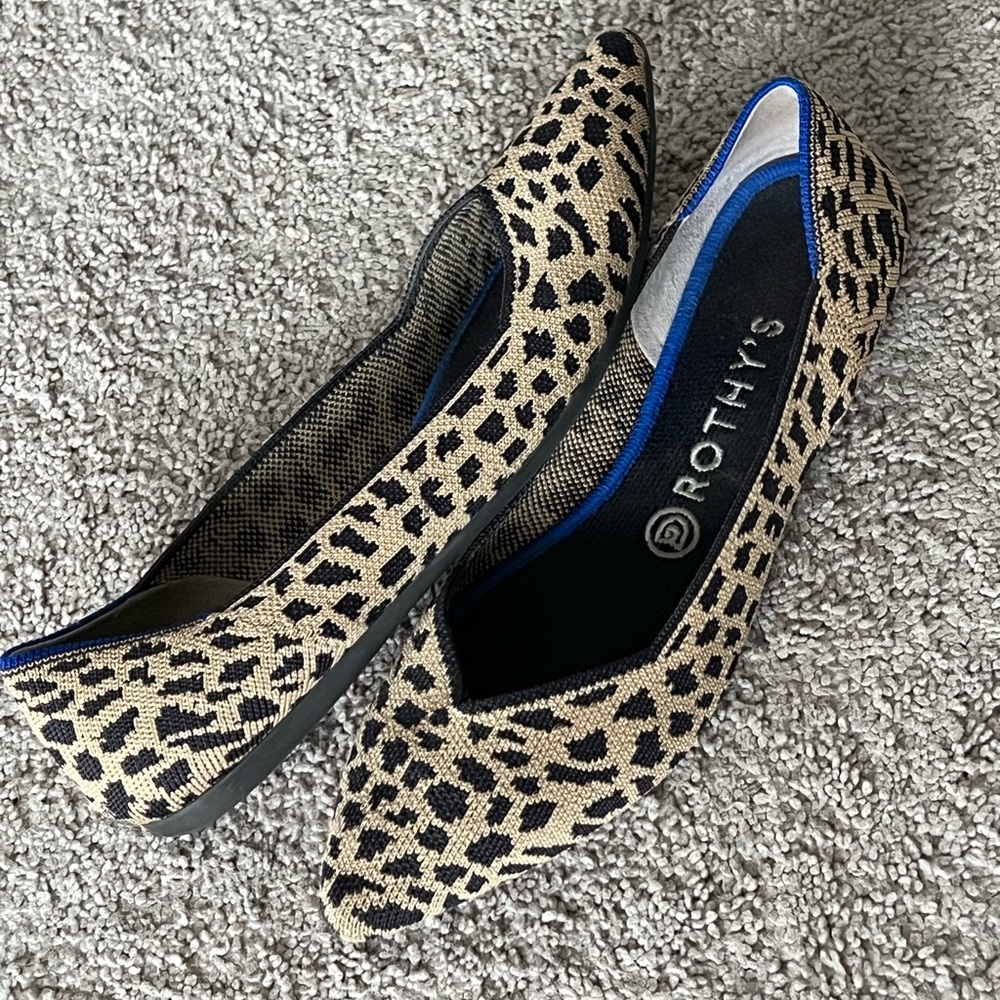 Leopard print Rothy’s